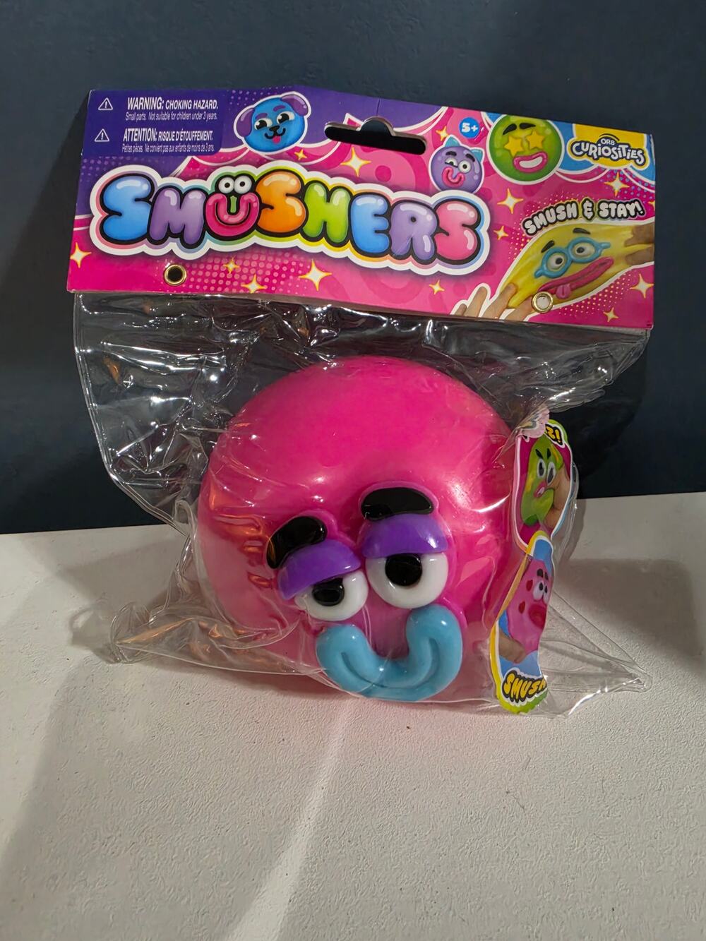 ORB Smushers PINK Smush Squishy Toy NEW